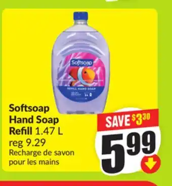 FreshCo Softsoap Hand Soap Refill 1.47 L offer