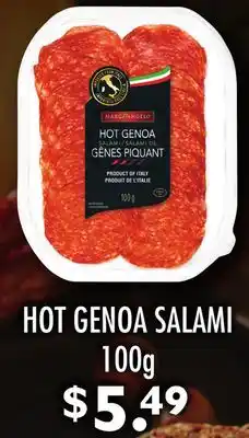 FreshCo Hot Genoa Salami 100g offer