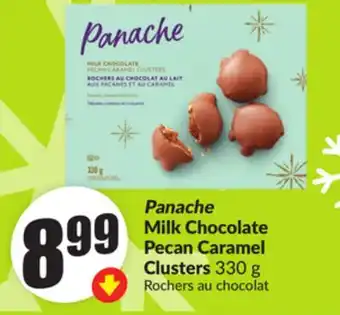 FreshCo Panache Milk Chocolate Pecan Caramel Clusters 330 g offer