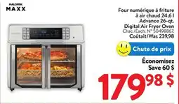 Walmart Advance 26-qt Digital Air Fryer Oven offer