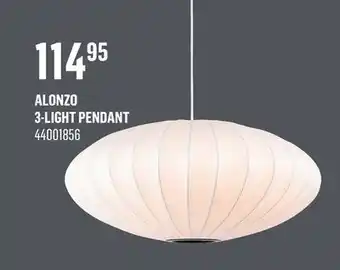 Canac Alonzo 3-Light Pendant offer