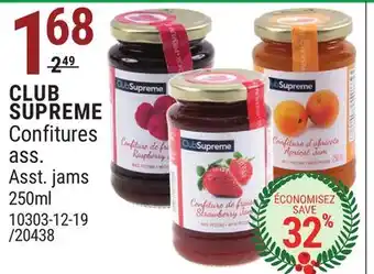 Rossy CLUB SUPREME Asst. jams offer