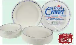 Rossy CHINET Asst. disposable plates offer