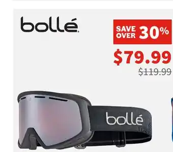 Sports Experts BOLLE CASCADE Adult winter sports goggles offer