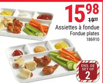 Rossy Fondue plates offer