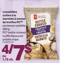 L'Intermarché CROUSTILLES CUITES À LA MARMITE À SAVEUR DE TRUFFES offer