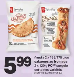 L'Intermarché FRUSTA 2 X 165/175 G OU CALZONES AU FROMAGE 2 X 120 G offer