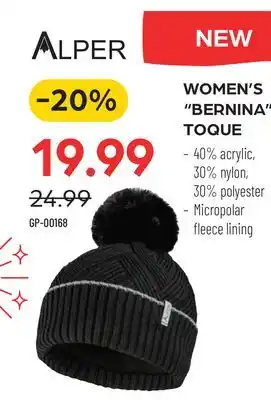 Pronature WOMEN'S BERNINA TOQUE offer