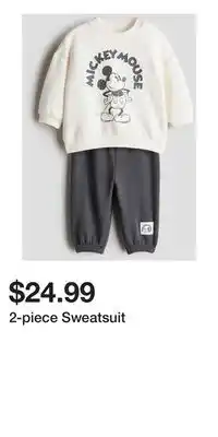 H&M 2-piece Sweatsuit offer