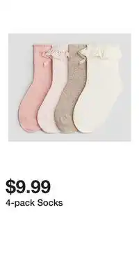 H&M 4-pack Socks offer