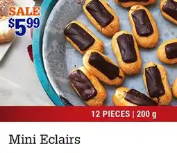 M & M Food Market Mini Eclairs offer