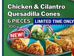 M & M Food Market Chicken & Cilantro Quesadilla Cones offer