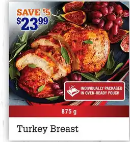 M & M Food Market Turkey Breast offer