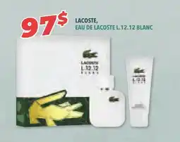 Familiprix LACOSTE, EAU DE LACOSTE L.12.12 BLANC offer