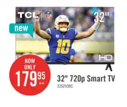 The Brick TCL 32 720p HD LED 60Hz Roku Smart TV (32S250R-CA) offer