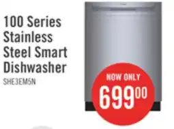 The Brick Bosch 100 Series Smart Dishwasher with PrecisionWash and PureDry - SHE3AEM5N offer