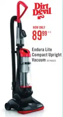 The Brick Dirt Devil Endura Lite Compact Upright Vacuum offer