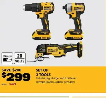 RONA SET OF 3 TOOLS offer