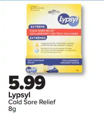 PharmaChoice Lypsyl Cold Sore Relief offer