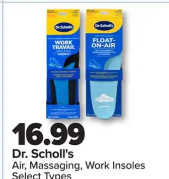 PharmaChoice Dr. Scholl's Air, Massaging, Work Insoles offer