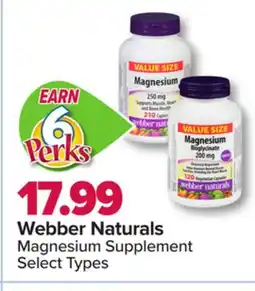 PharmaChoice Webber Naturals Magnesium Supplement offer