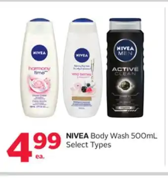 Rexall NIVEA Body Wash offer