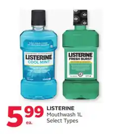 Rexall LISTERINE Mouthwash offer