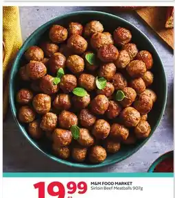 Rexall M&M FOOD MARKET Sirloin Beef Meatballs offer