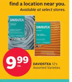 Rexall DAVIDSTEA offer