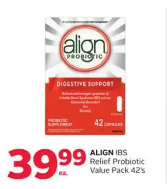 Rexall ALIGN IBS Relief Probiotic Value Pack offer