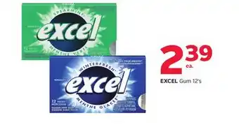 Rexall EXCEL Gum offer