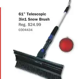 PartSource 61 Telescopic 3in1 Snow Brush offer