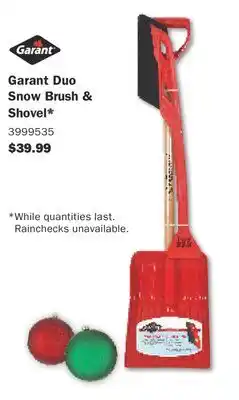 PartSource Garant Duo Snow Brush & Shovel offer