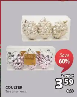 JYSK COULTER Tree ornaments offer