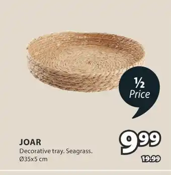 JYSK JOAR Decorative tray offer