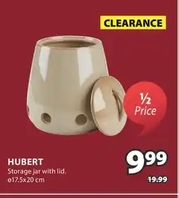 JYSK HUBERT Storage jar offer