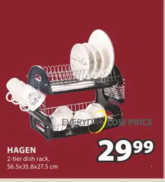 JYSK HAGEN 2-tier dish rack offer