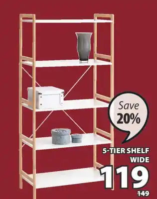 JYSK FYN 5-Tier Shelf offer