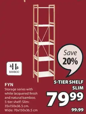 JYSK BAMBOO FYN Storage series offer