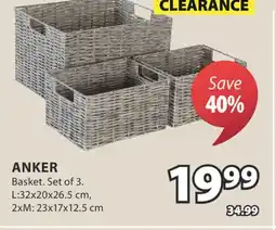 JYSK ANKER Basket offer