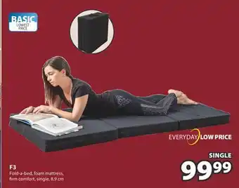 JYSK F3 Fold-a-bed offer