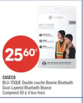 Pharmaprix CASECO BLU-TOQUE Dual-Layered Bluetooth Beanie offer