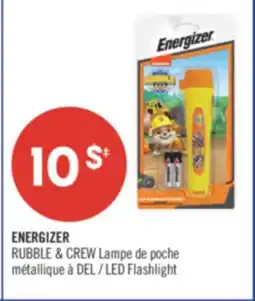 Pharmaprix ENERGIZER RUBBLE & CREW LED Flashlight offer