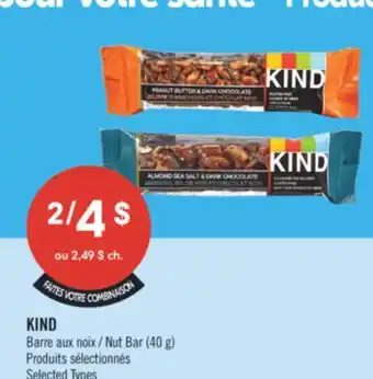 Pharmaprix KIND Barre Nut Bar offer