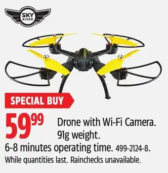 Canadian Tire Drone with Wi-Fi Camera offer