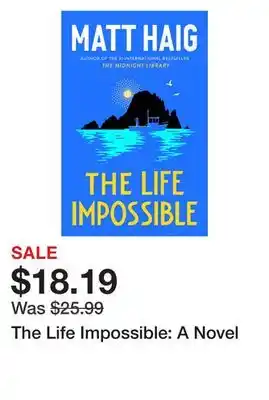 Chapters Indigo The Life Impossible: A Novel offer