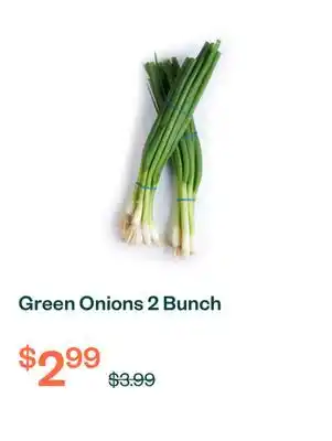 Voilà Green Onions 2 Bunch offer