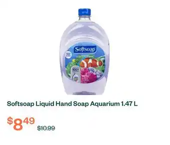 Voilà Softsoap Liquid Hand Soap Aquarium 1.47 L offer