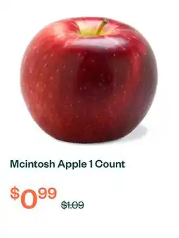 Voilà Mcintosh Apple 1 Count offer