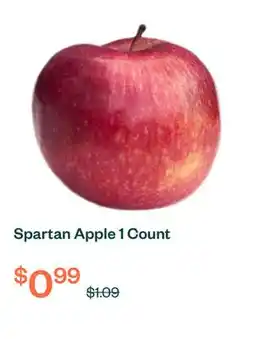 Voilà Spartan Apple 1 Count offer